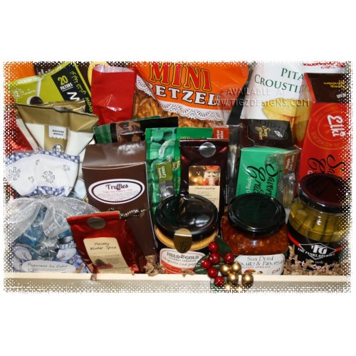 The "Entertainer" Sweet & Savory Gift Basket 
